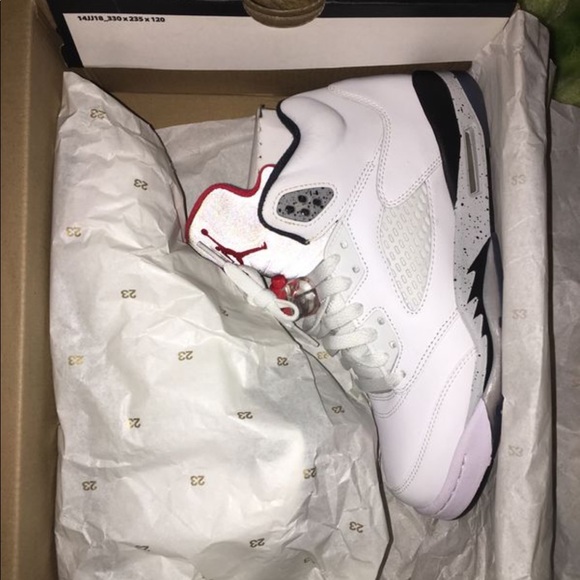 cement 5s jordans